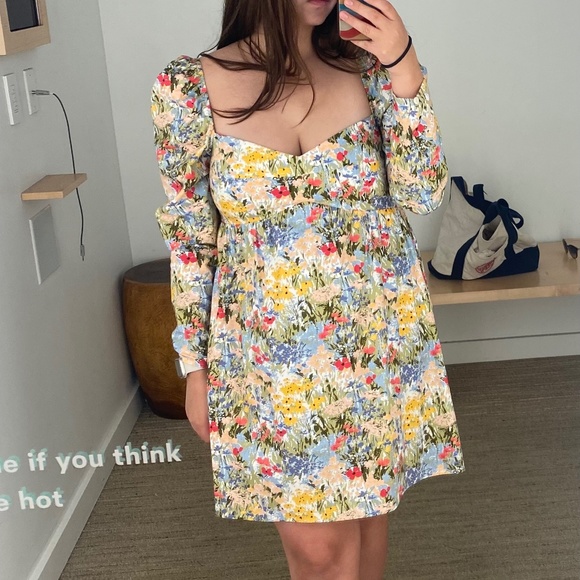 Reformation Kenzie Dress (countryside print) - Picture 5 of 5